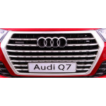 Elektrické autíčko Audi Q7 - nelakované - červené
